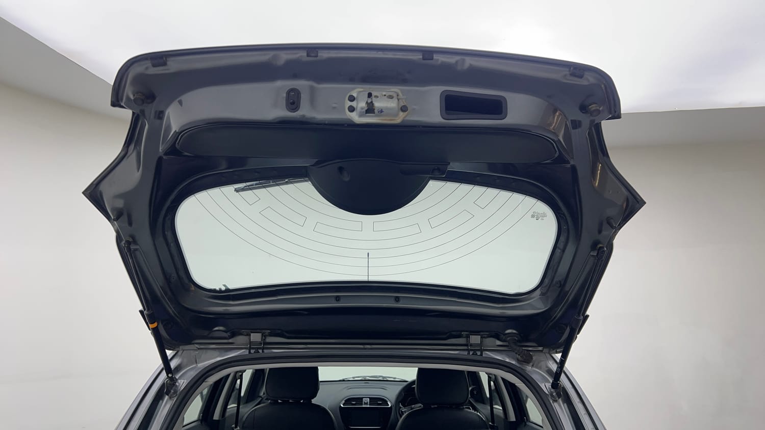 Used 2020 Tata Tiago XZ Petrol Manual interior DICKY DOOR OPEN VIEW
