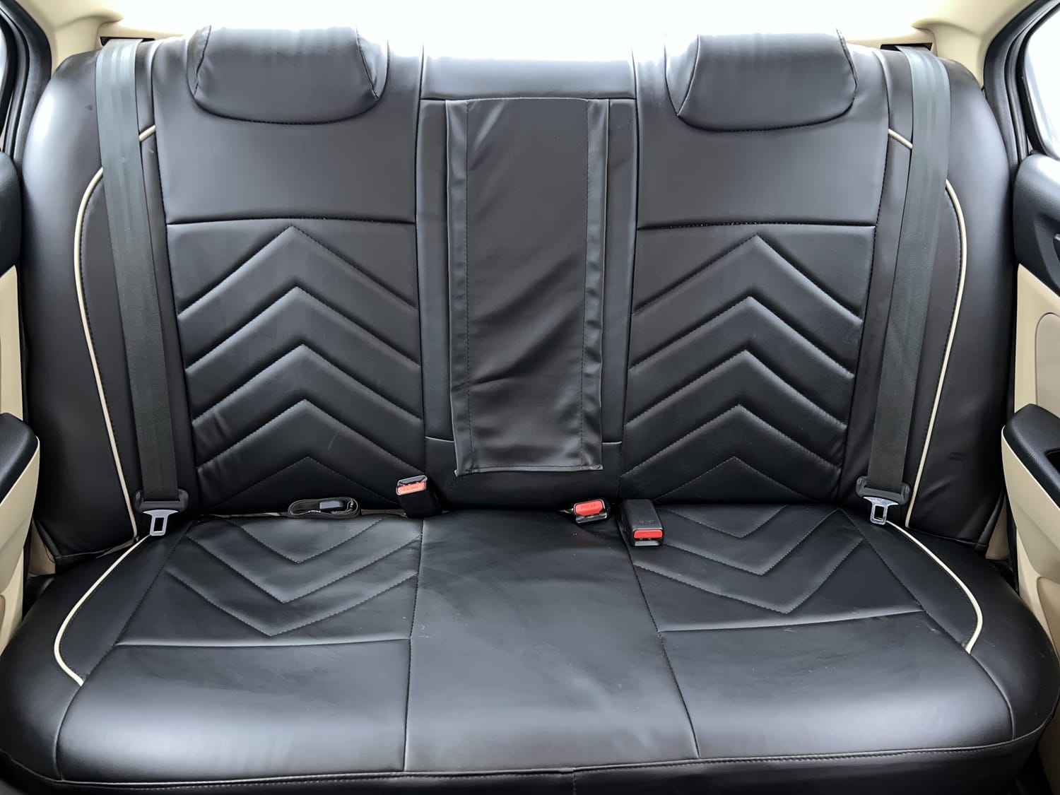 Used 2022 Honda Amaze S MT 1.2 Petrol Petrol Manual interior REAR SEAT CONDITION VIEW