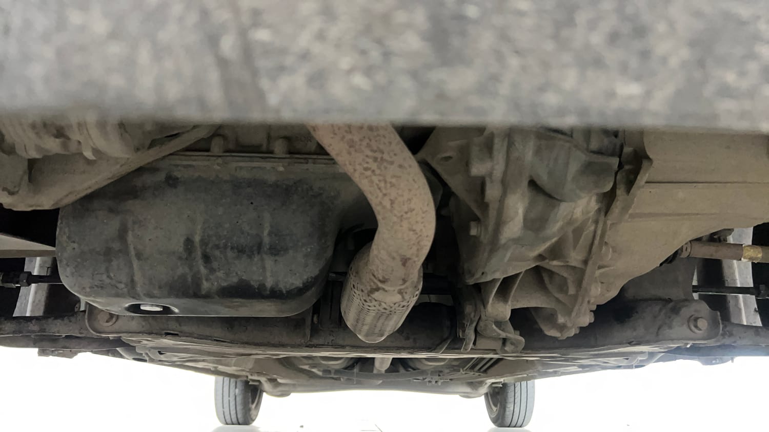 Used 2019 Ford Figo Aspire Trend Plus 1.5 TDCi Diesel Manual extra FRONT LEFT UNDERBODY VIEW