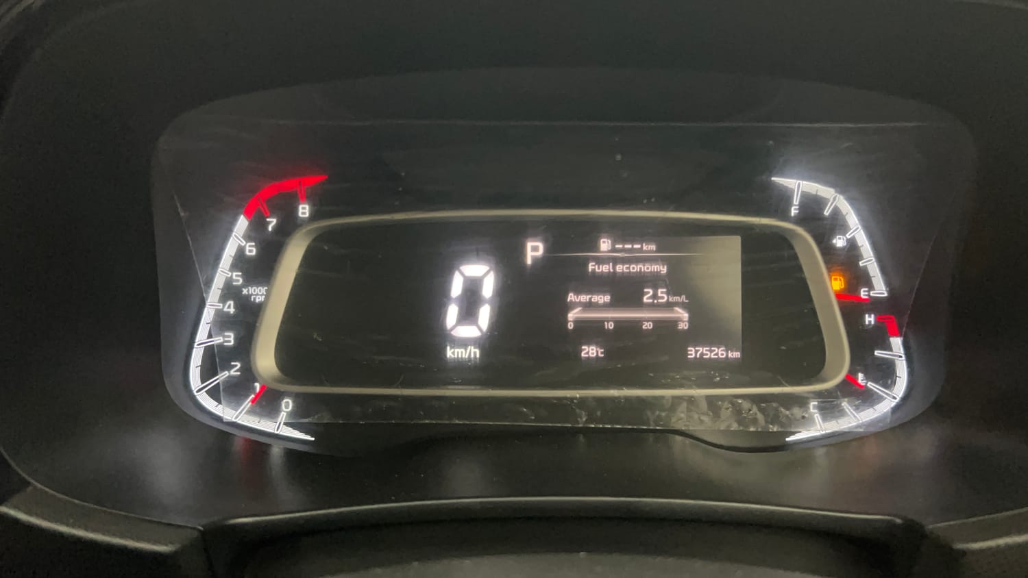 Used 2021 Kia Sonet GTX Plus 1.0 DCT Petrol Automatic interior CLUSTERMETER VIEW