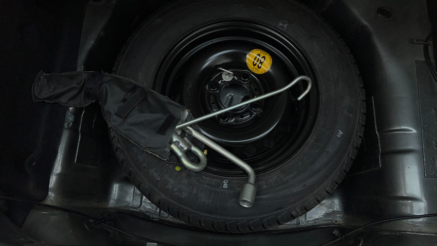 Used 2020 Tata Tiago XZ Petrol Manual tyres SPARE TYRE VIEW