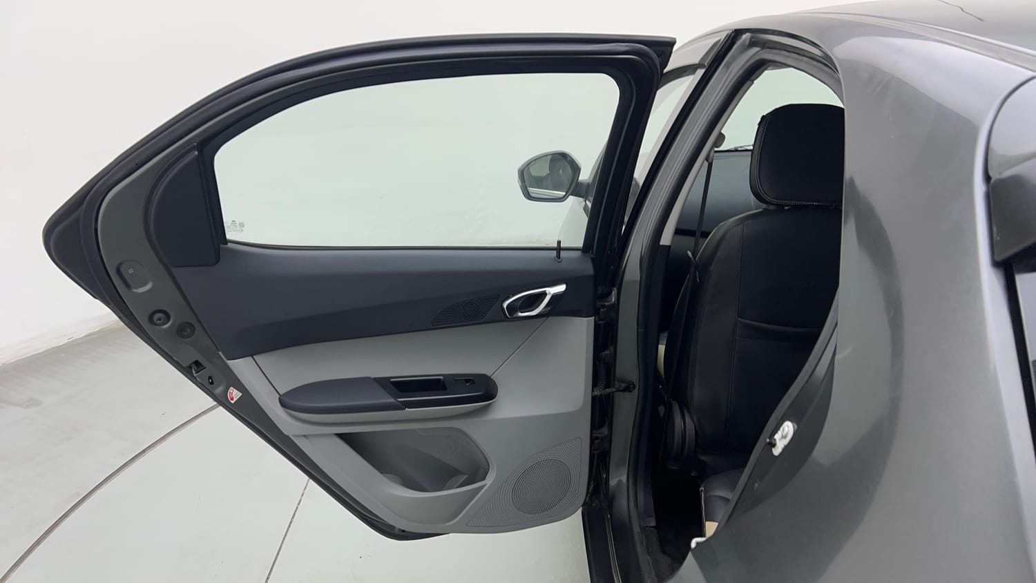 Used 2020 Tata Tiago XZ Petrol Manual interior LEFT REAR DOOR OPEN VIEW