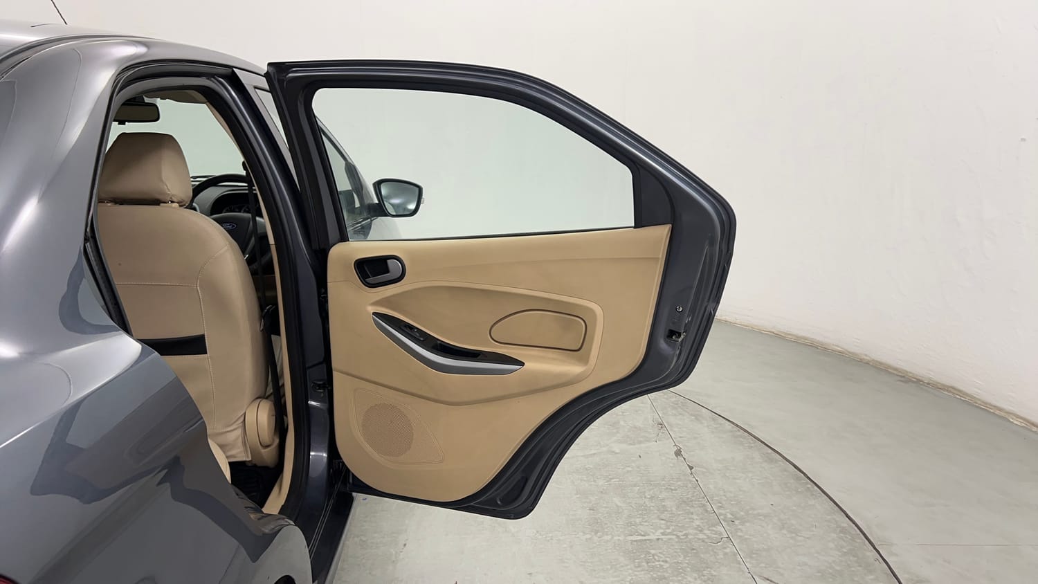 Used 2019 Ford Figo Aspire Trend Plus 1.5 TDCi Diesel Manual interior RIGHT REAR DOOR OPEN VIEW