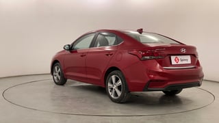 Used 2018 Hyundai Verna EX 1.4 VTVT Petrol Manual exterior LEFT REAR CORNER VIEW