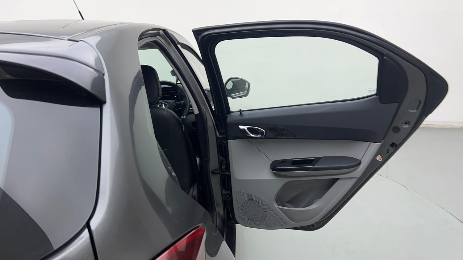 Used 2020 Tata Tiago XZ Petrol Manual interior RIGHT REAR DOOR OPEN VIEW