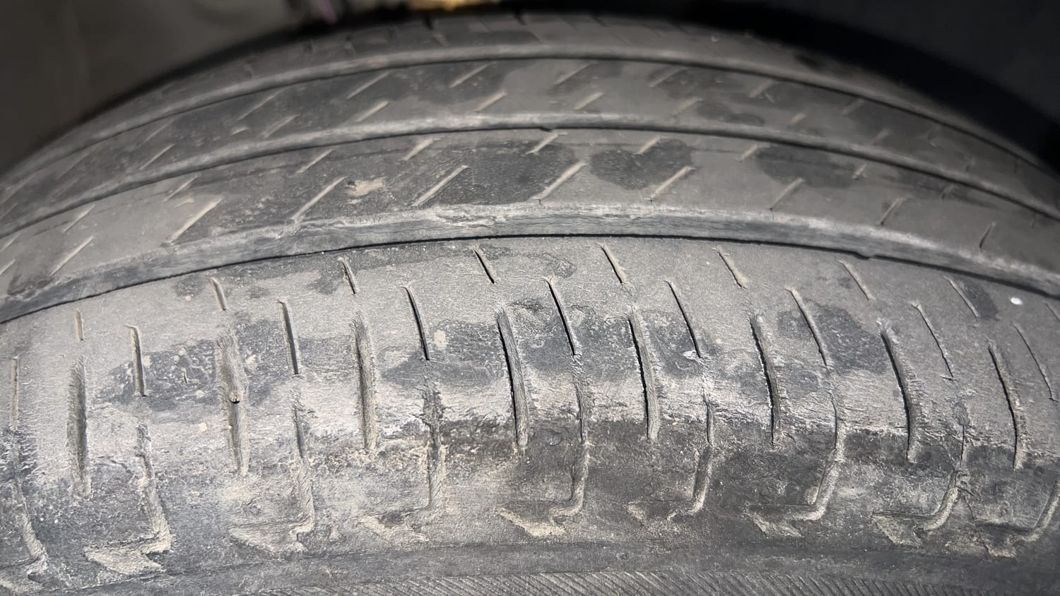 Used 2022 Honda Amaze S MT 1.2 Petrol Petrol Manual tyres RIGHT FRONT TYRE TREAD VIEW