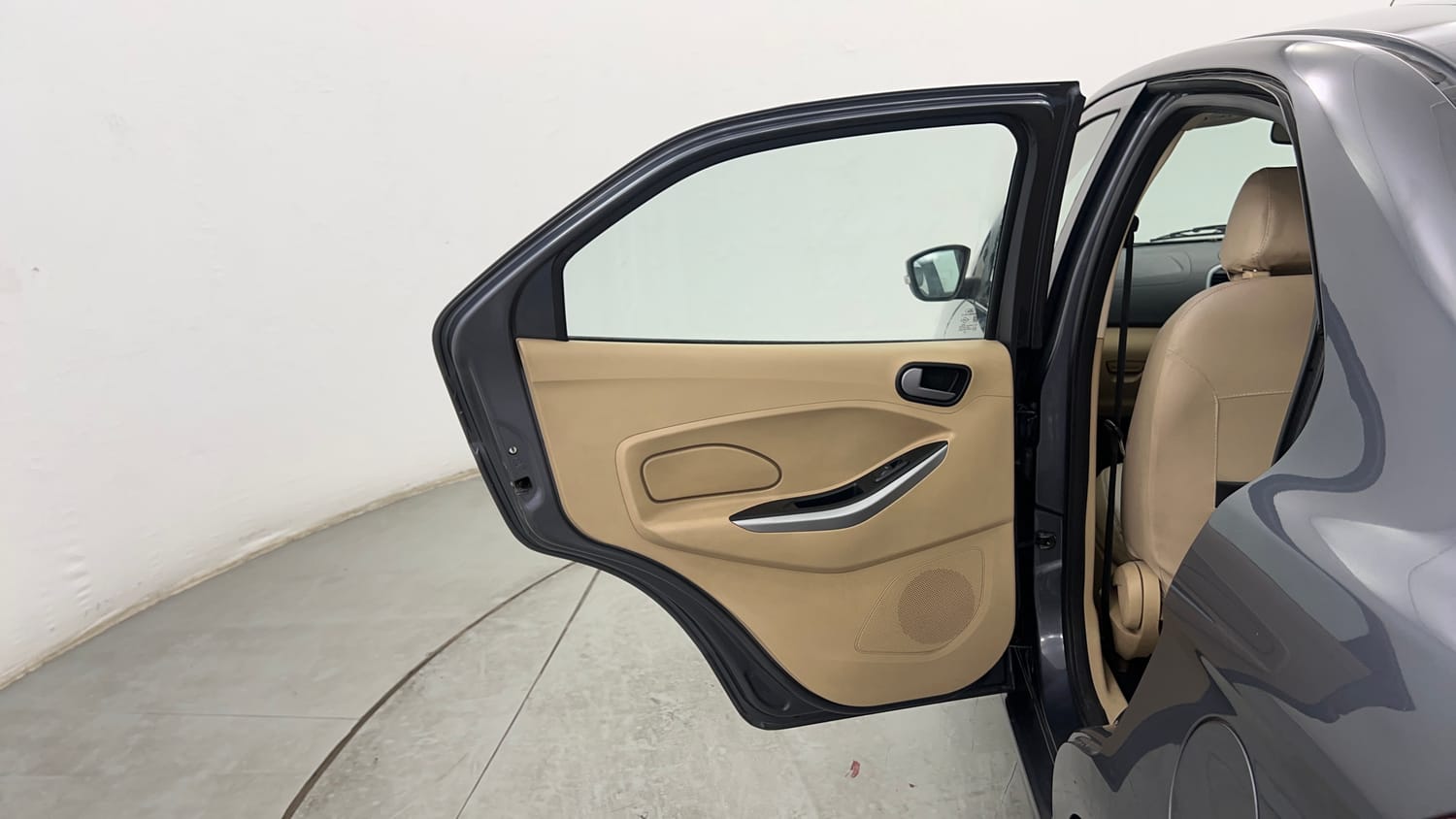 Used 2019 Ford Figo Aspire Trend Plus 1.5 TDCi Diesel Manual interior LEFT REAR DOOR OPEN VIEW