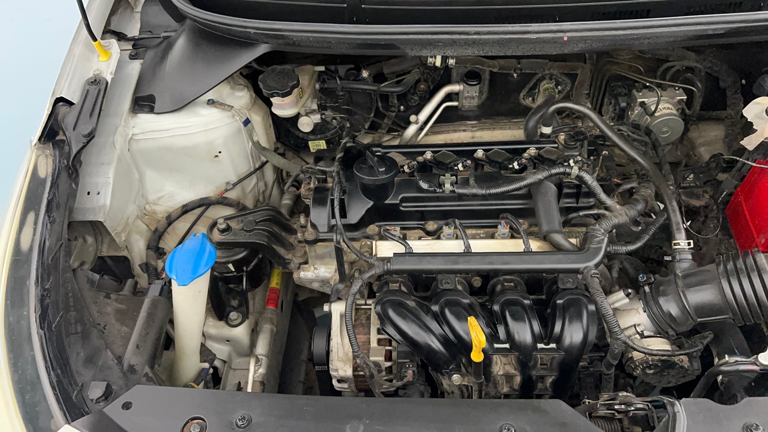 Used 2018 Hyundai Elite i20 Magna Executive 1.2 Petrol Manual engine ENGINE RIGHT SIDE VIEW