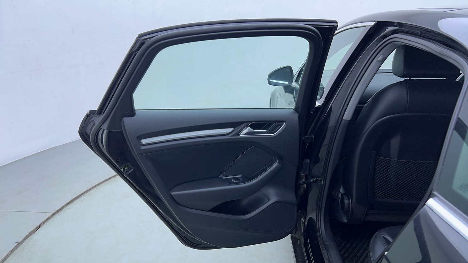Used 2018 Audi A3 35 TFSI Technology Petrol Automatic interior LEFT REAR DOOR OPEN VIEW