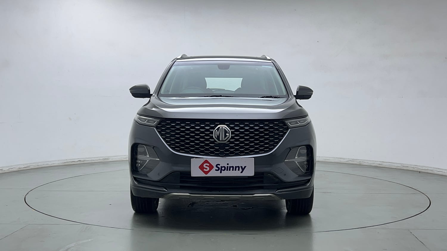 Used 2022 MG Motors Hector Plus Sharp 1.5 Petrol Turbo CVT 6-STR Petrol Automatic exterior FRONT VIEW