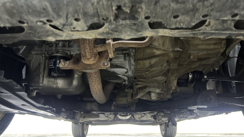 Used 2022 Maruti Suzuki Baleno Zeta MT Petrol Manual extra FRONT LEFT UNDERBODY VIEW