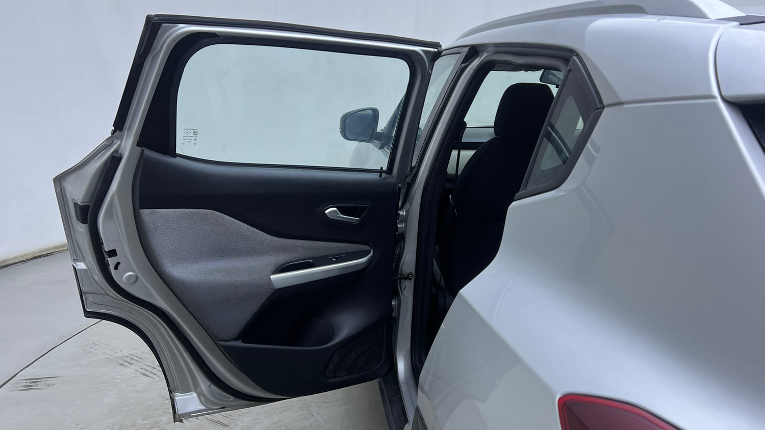 Used 2021 Nissan Magnite XL Turbo CVT Petrol Automatic interior LEFT REAR DOOR OPEN VIEW