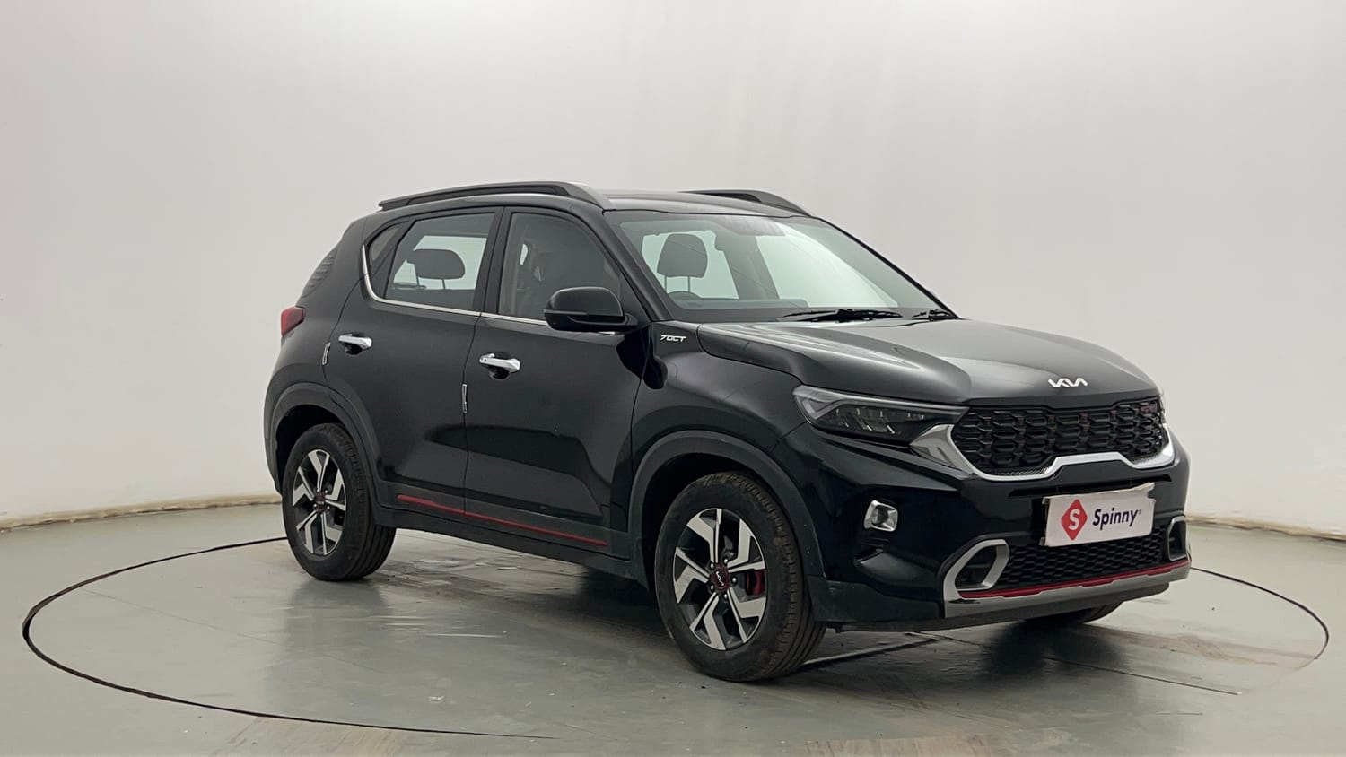 Used 2021 Kia Sonet GTX Plus 1.0 DCT Petrol Automatic exterior RIGHT FRONT CORNER VIEW