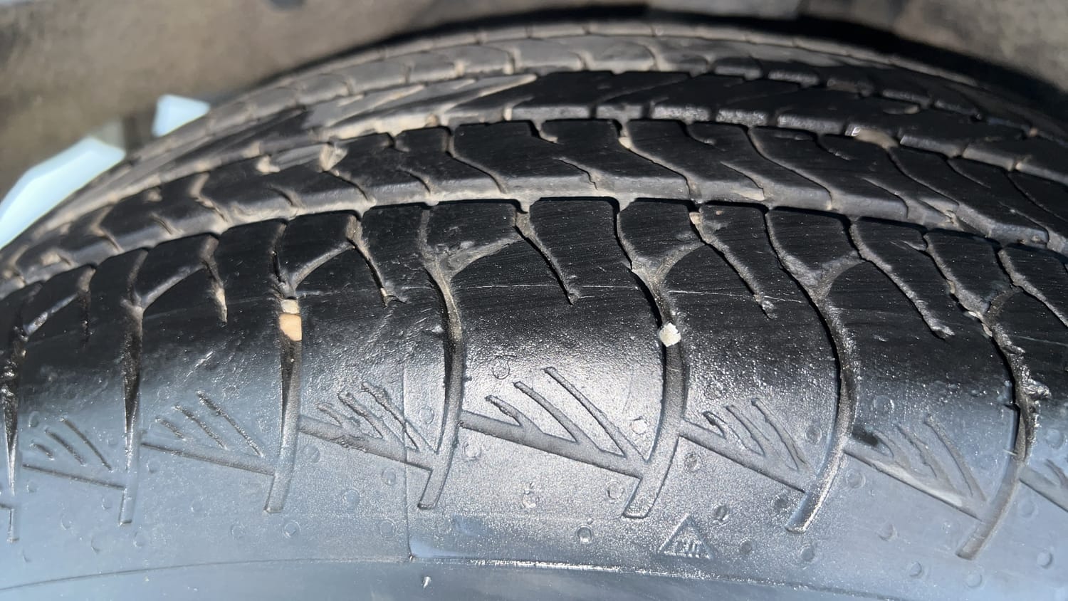Used 2020 Hyundai Creta SX 1.6 AT Petrol Petrol Automatic tyres RIGHT REAR TYRE TREAD VIEW