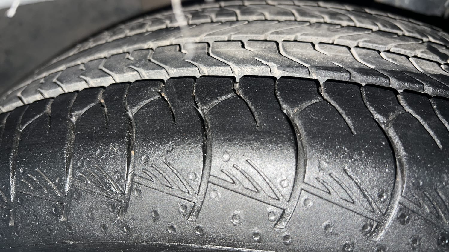 Used 2020 Hyundai Creta SX 1.6 AT Petrol Petrol Automatic tyres LEFT FRONT TYRE TREAD VIEW