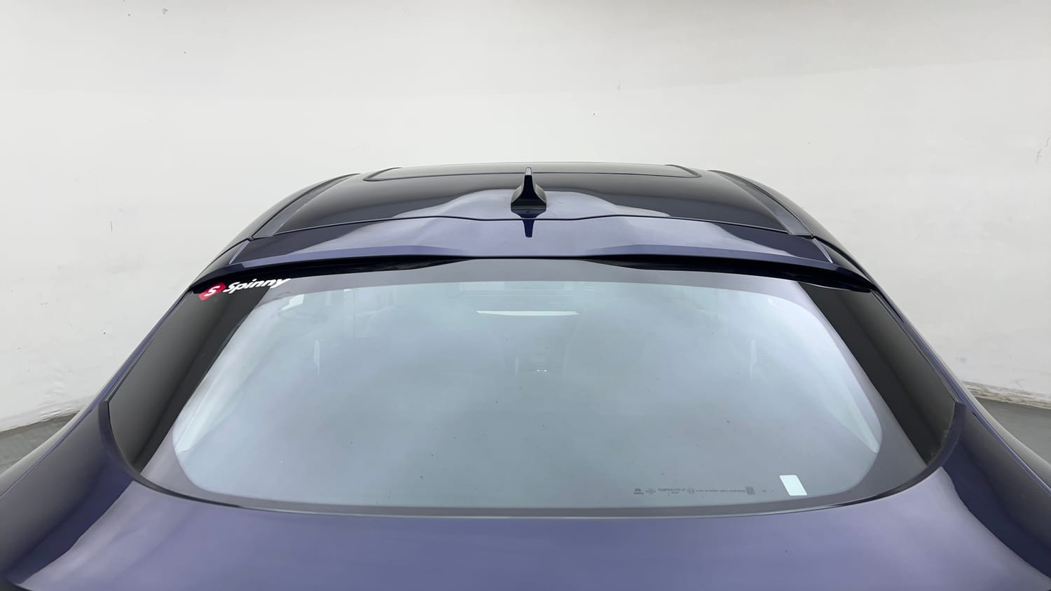 Used 2025 Tata Curvv Pure Plus S 1.2 Revotron Petrol 7DCA Petrol Automatic exterior BACK WINDSHIELD VIEW