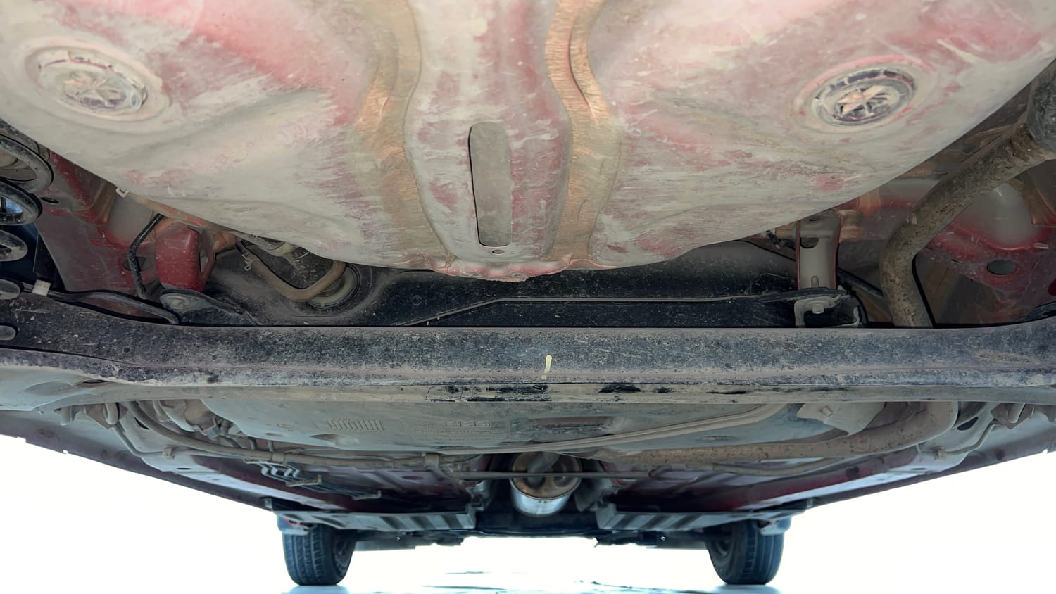 Used 2023 Maruti Suzuki Swift VXi Petrol Manual extra REAR UNDERBODY VIEW (TAKEN FROM REAR)