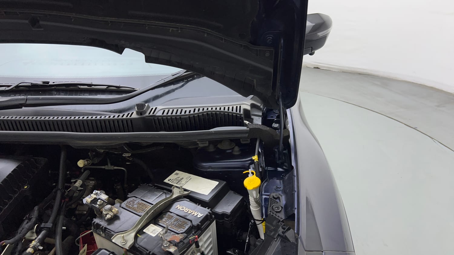 Used 2025 Tata Curvv Pure Plus S 1.2 Revotron Petrol 7DCA Petrol Automatic engine ENGINE LEFT SIDE HINGE & APRON VIEW