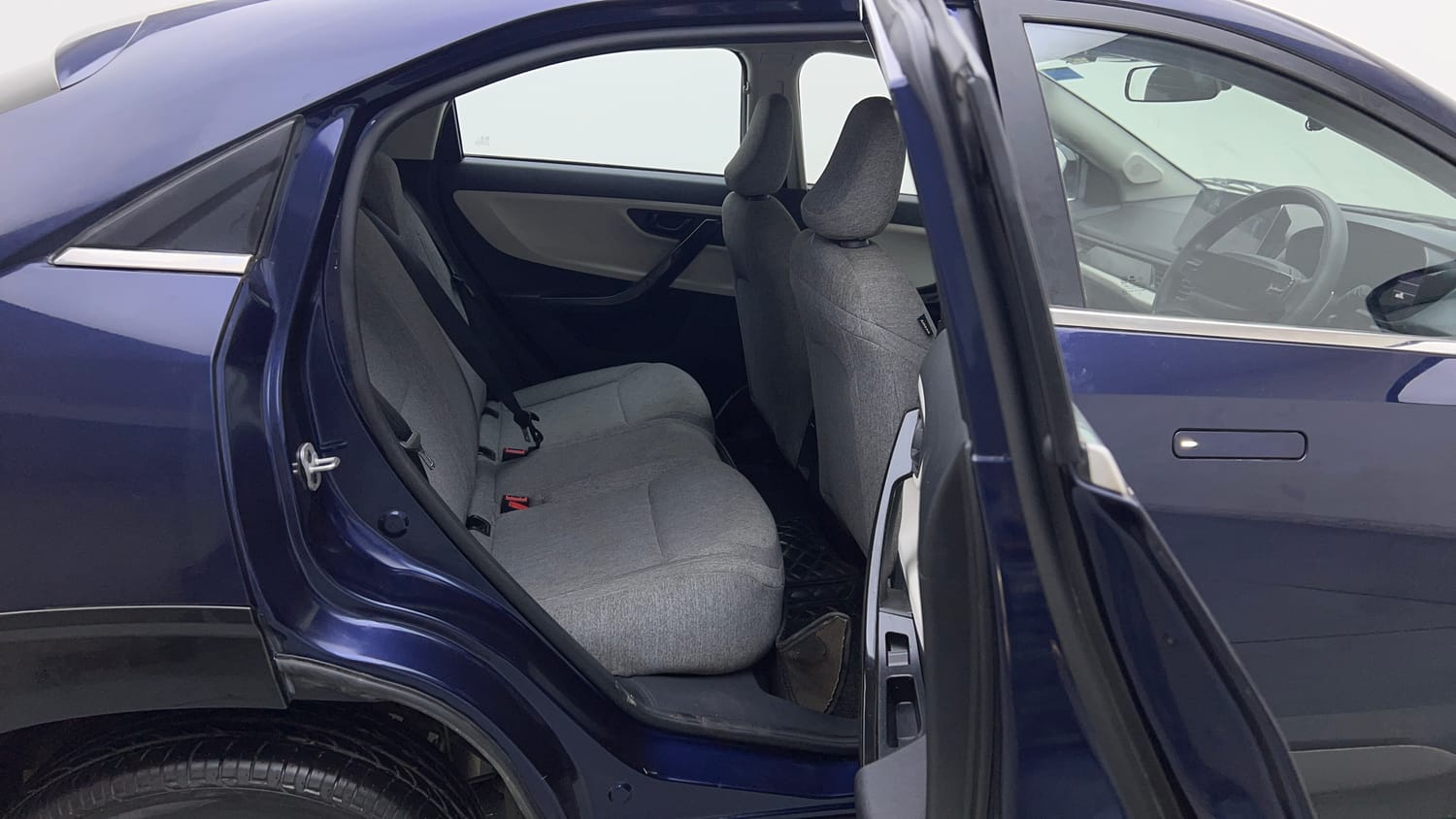 Used 2025 Tata Curvv Pure Plus S 1.2 Revotron Petrol 7DCA Petrol Automatic interior RIGHT SIDE REAR DOOR CABIN VIEW