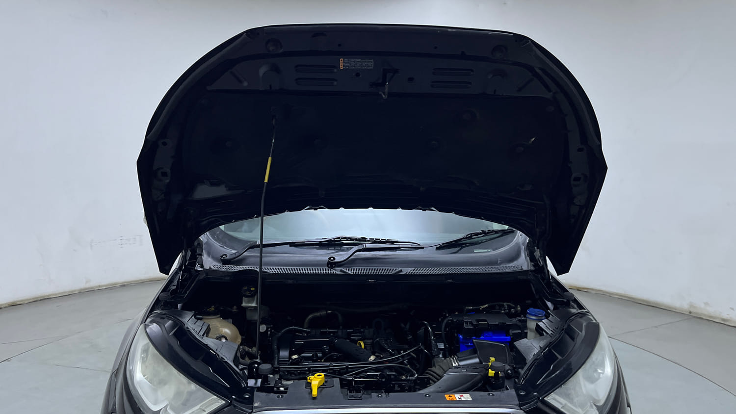 Used 2019 Ford EcoSport Titanium 1.5L Ti-VCT Petrol Manual engine ENGINE & BONNET OPEN FRONT VIEW