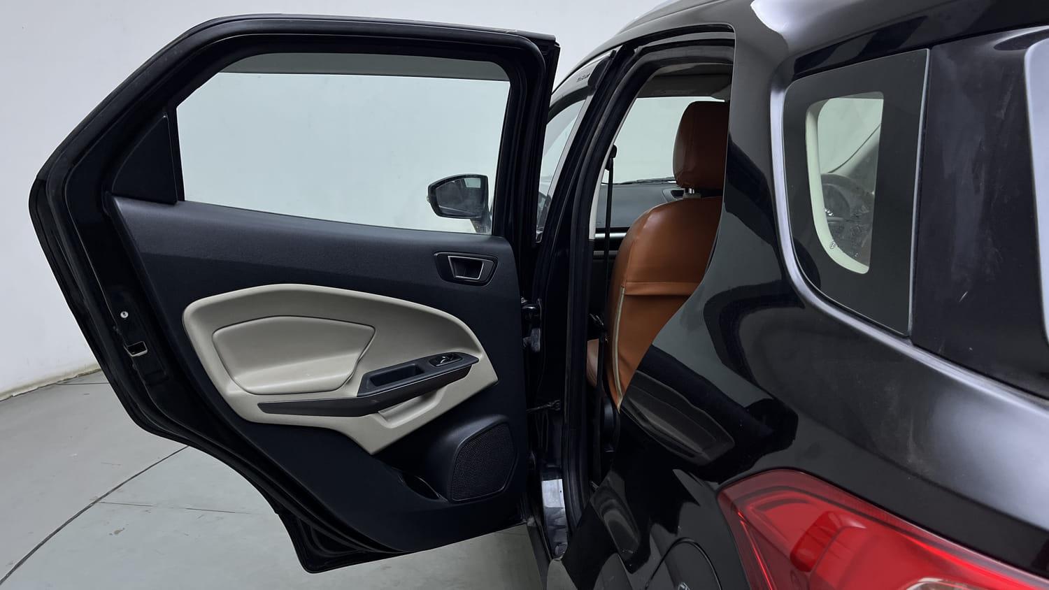Used 2019 Ford EcoSport Titanium 1.5L Ti-VCT Petrol Manual interior LEFT REAR DOOR OPEN VIEW