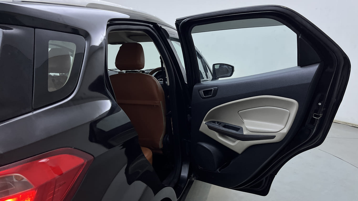 Used 2019 Ford EcoSport Titanium 1.5L Ti-VCT Petrol Manual interior RIGHT REAR DOOR OPEN VIEW
