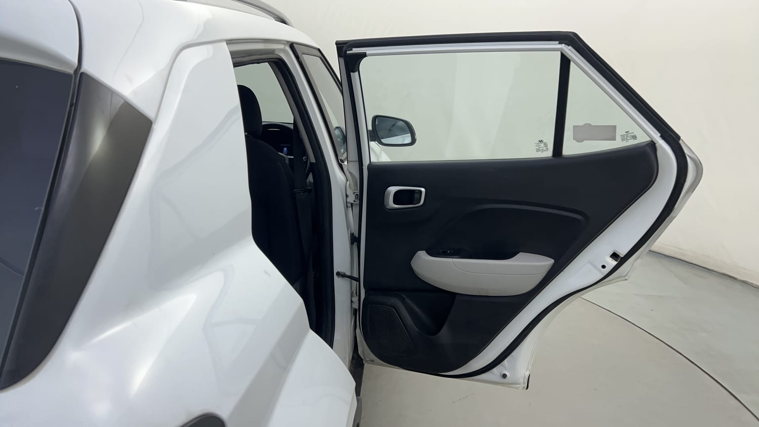 Used 2022 Hyundai Venue SX 1.2 Petrol Petrol Manual interior RIGHT REAR DOOR OPEN VIEW