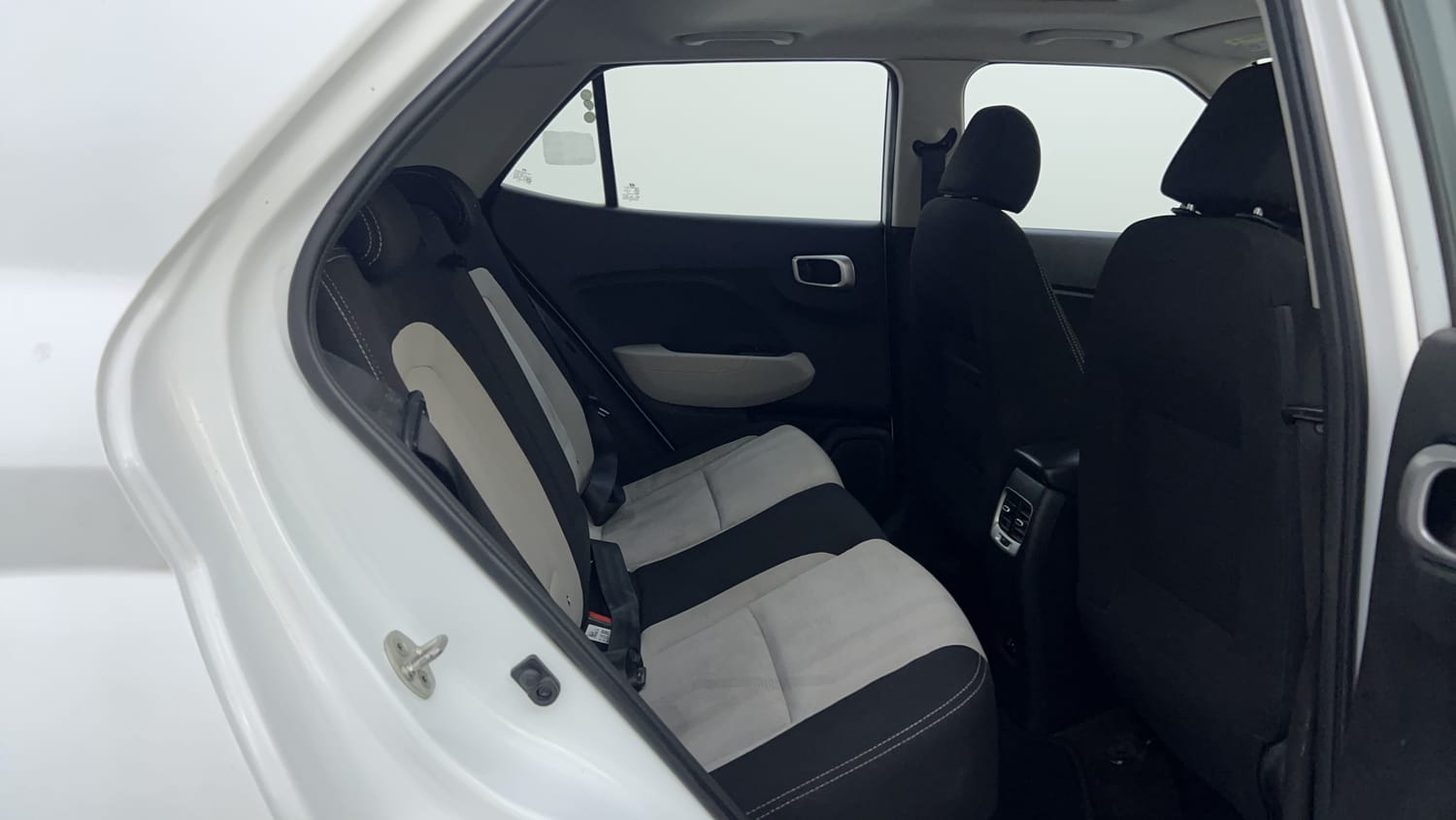 Used 2022 Hyundai Venue SX 1.2 Petrol Petrol Manual interior RIGHT SIDE REAR DOOR CABIN VIEW
