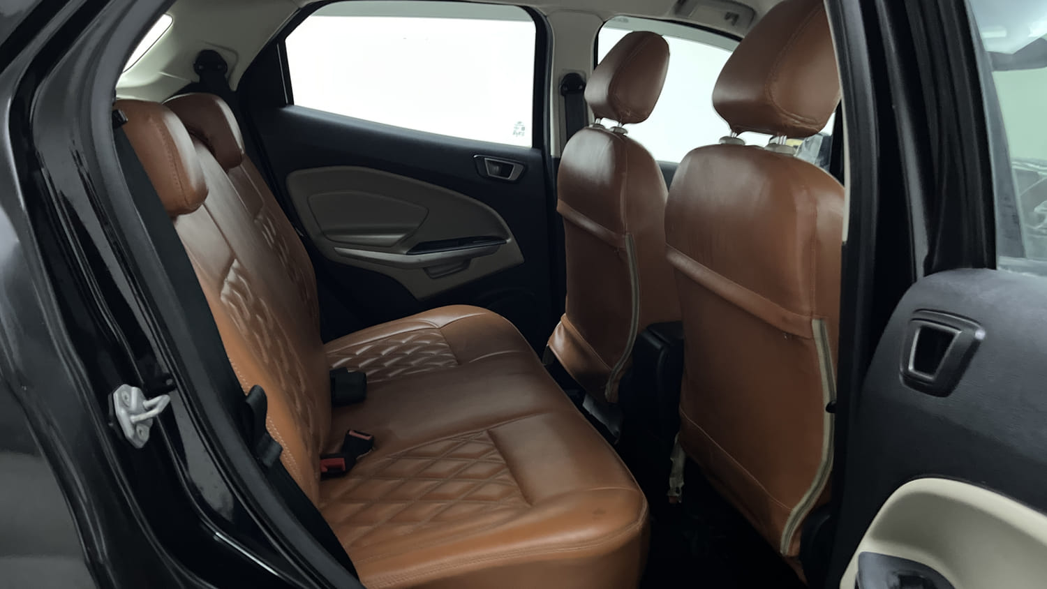 Used 2019 Ford EcoSport Titanium 1.5L Ti-VCT Petrol Manual interior RIGHT SIDE REAR DOOR CABIN VIEW