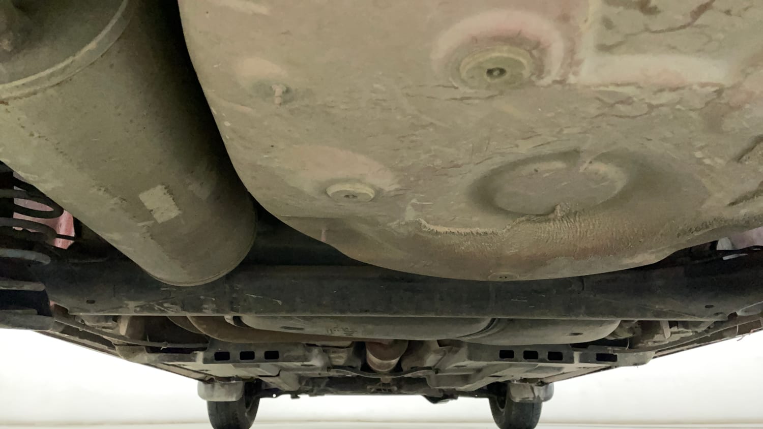 Used 2021 Volkswagen Polo Trendline 1.0L MPI Petrol Manual extra REAR UNDERBODY VIEW (TAKEN FROM REAR)