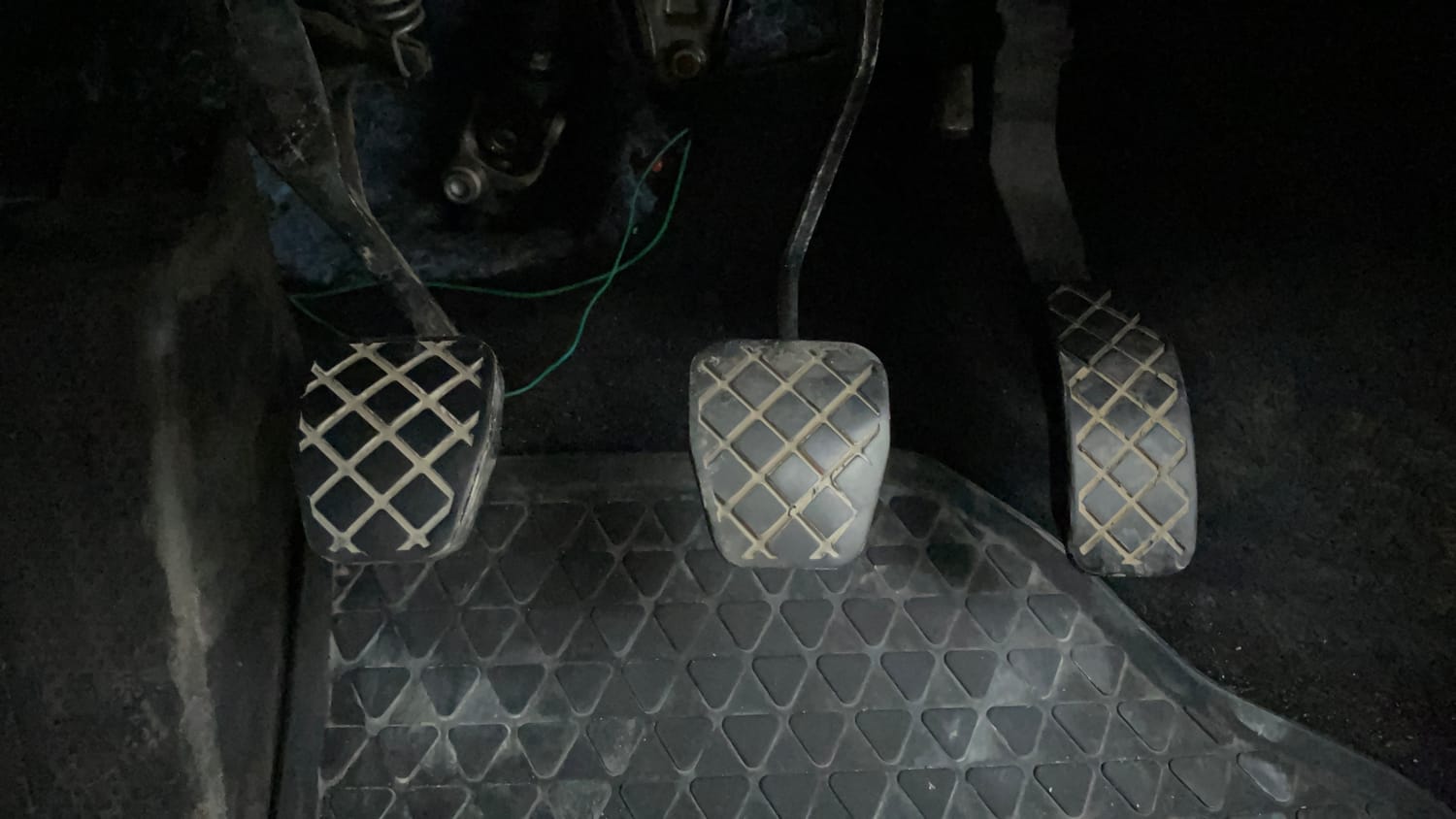 Used 2021 Volkswagen Polo Trendline 1.0L MPI Petrol Manual interior PEDALS VIEW