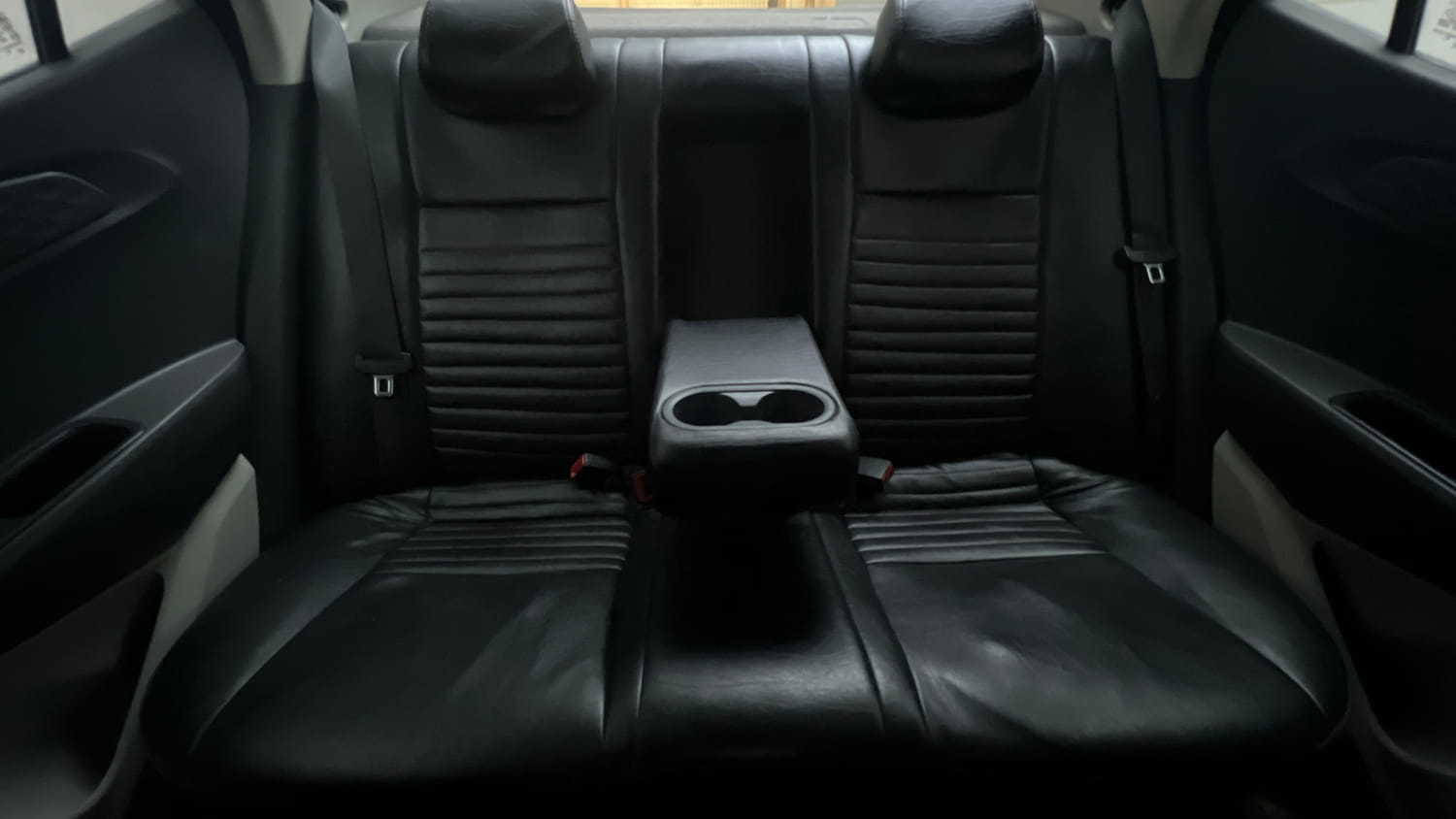 Used 2021 Hyundai Aura SX Plus 1.0 Petrol Petrol Manual interior REAR SEAT CONDITION VIEW