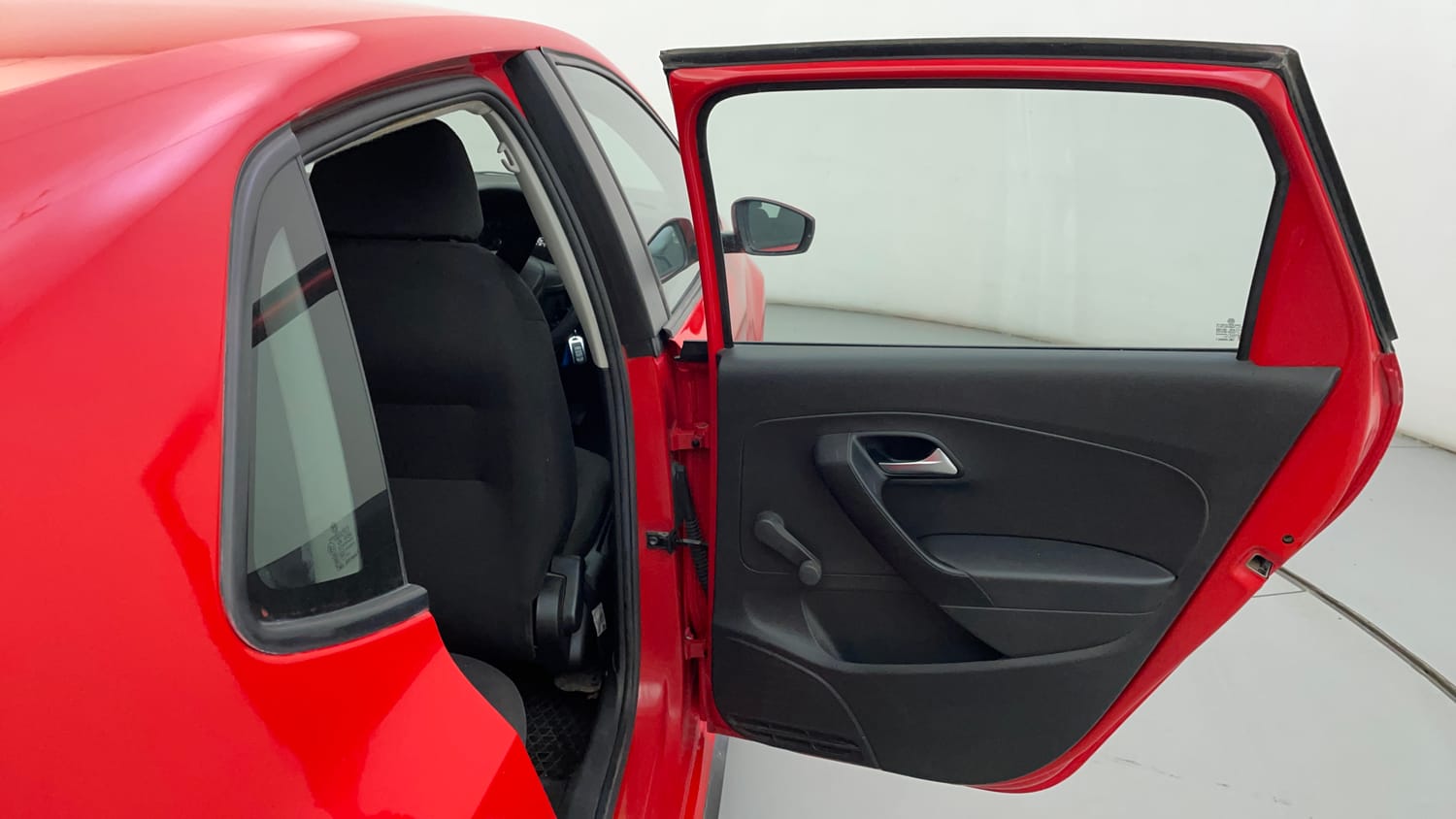 Used 2021 Volkswagen Polo Trendline 1.0L MPI Petrol Manual interior RIGHT REAR DOOR OPEN VIEW
