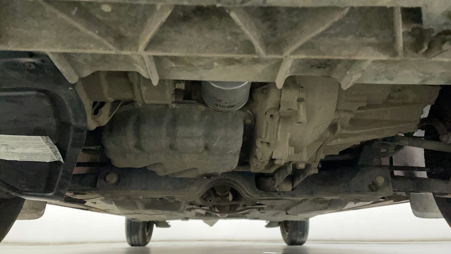 Used 2021 Volkswagen Polo Trendline 1.0L MPI Petrol Manual extra FRONT LEFT UNDERBODY VIEW