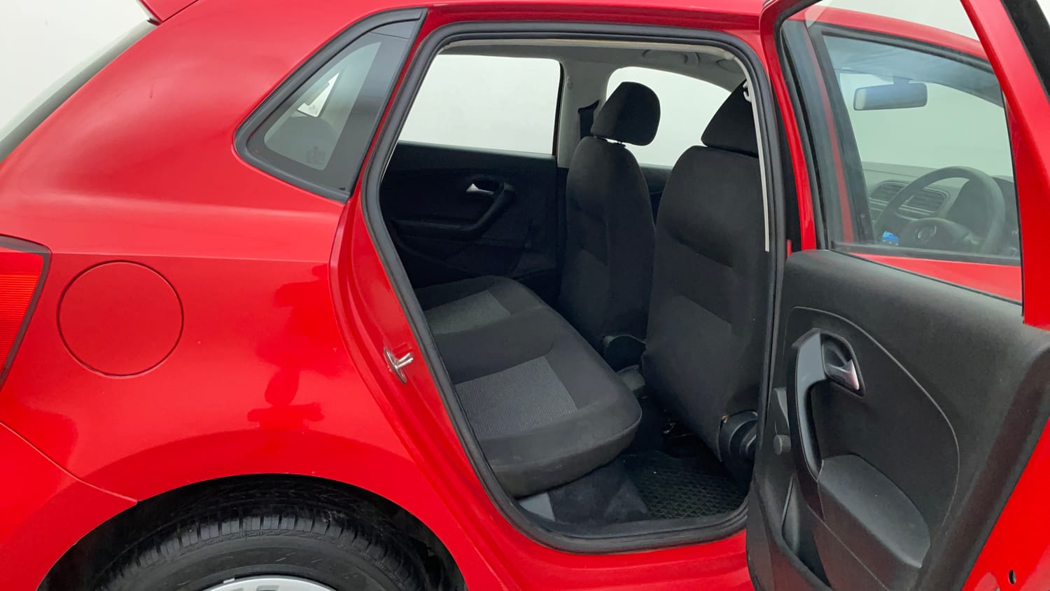 Used 2021 Volkswagen Polo Trendline 1.0L MPI Petrol Manual interior RIGHT SIDE REAR DOOR CABIN VIEW