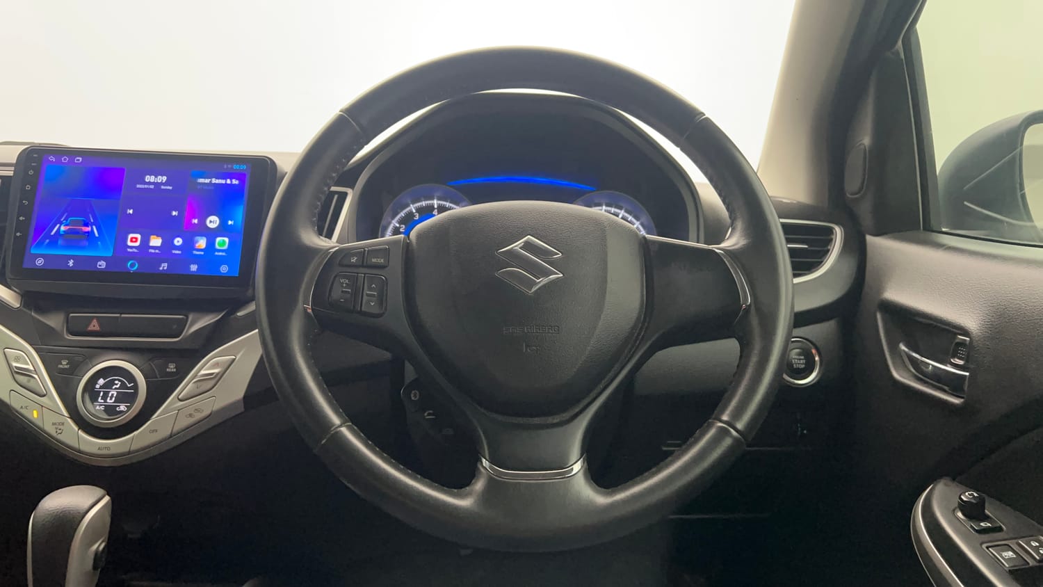 Used 2019 Maruti Suzuki Baleno Zeta 1.2 AT Petrol Automatic interior STEERING VIEW