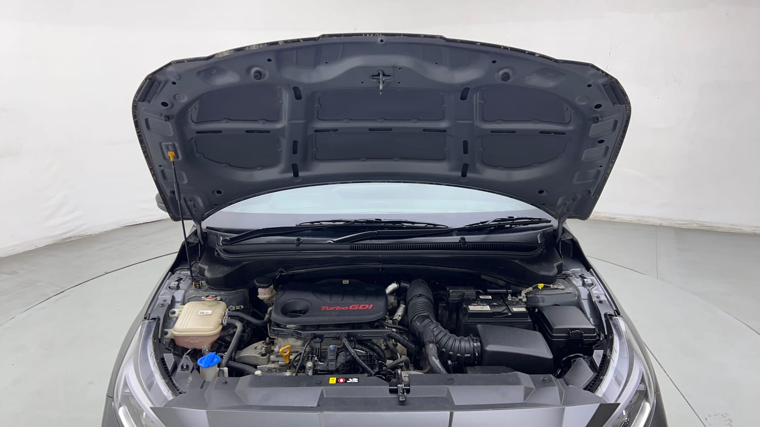 Used 2024 Hyundai i20 N Line N8 1.0 Turbo DCT Petrol Automatic engine ENGINE & BONNET OPEN FRONT VIEW