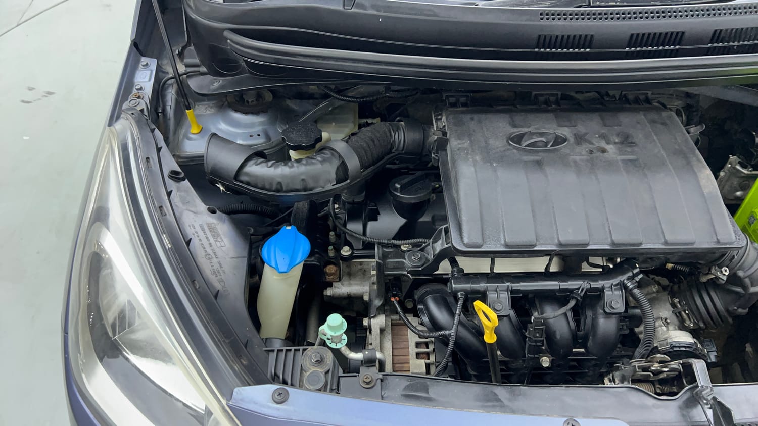Used 2017 Hyundai Xcent SX Petrol Manual engine ENGINE RIGHT SIDE VIEW