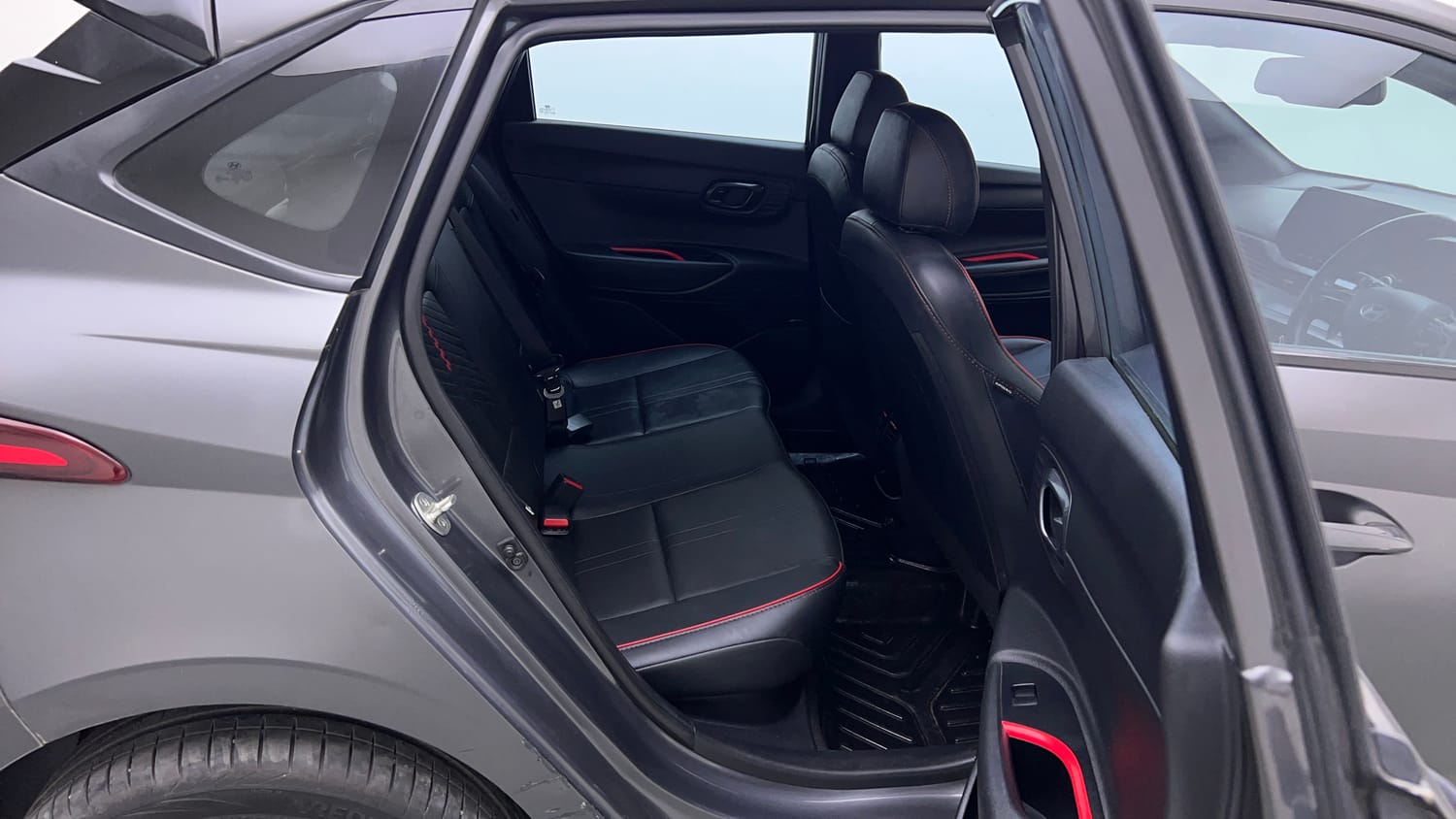 Used 2024 Hyundai i20 N Line N8 1.0 Turbo DCT Petrol Automatic interior RIGHT SIDE REAR DOOR CABIN VIEW