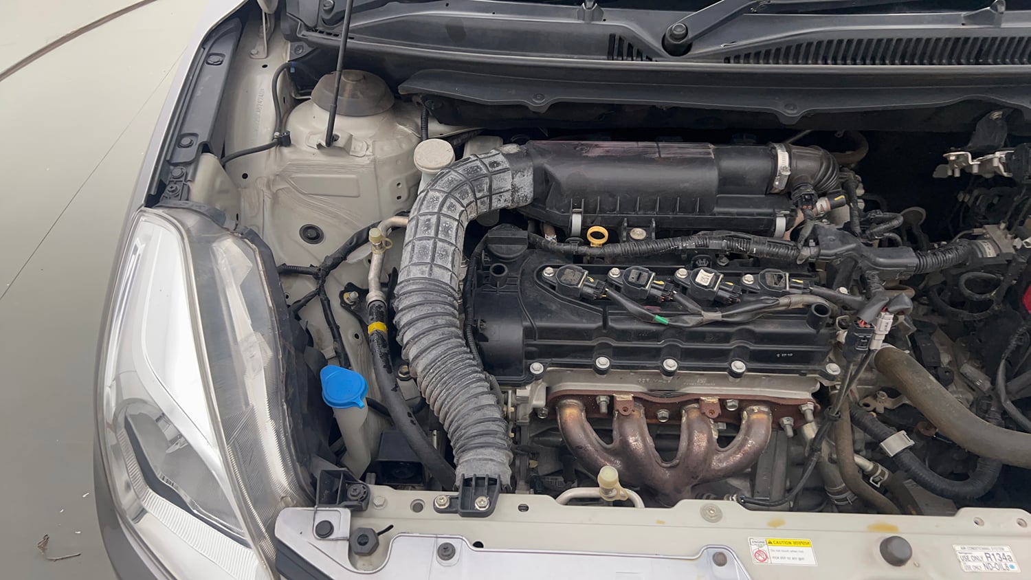 Used 2019 Maruti Suzuki Baleno Zeta 1.2 AT Petrol Automatic engine ENGINE RIGHT SIDE VIEW