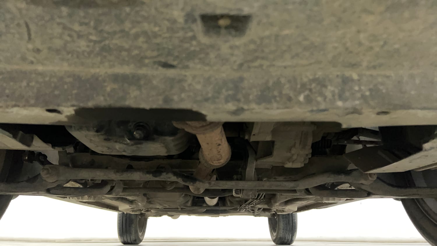 Used 2021 Tata Tiago XZ Plus Petrol Manual extra FRONT LEFT UNDERBODY VIEW