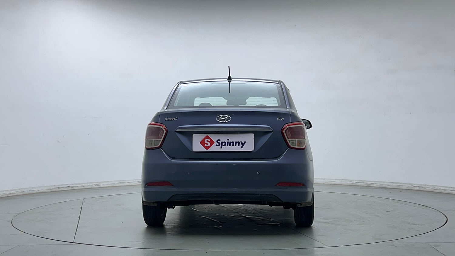 Used 2017 Hyundai Xcent SX Petrol Manual exterior BACK VIEW