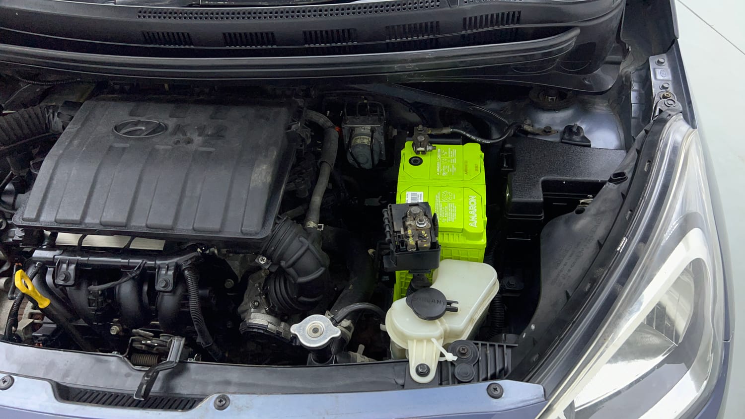Used 2017 Hyundai Xcent SX Petrol Manual engine ENGINE LEFT SIDE VIEW