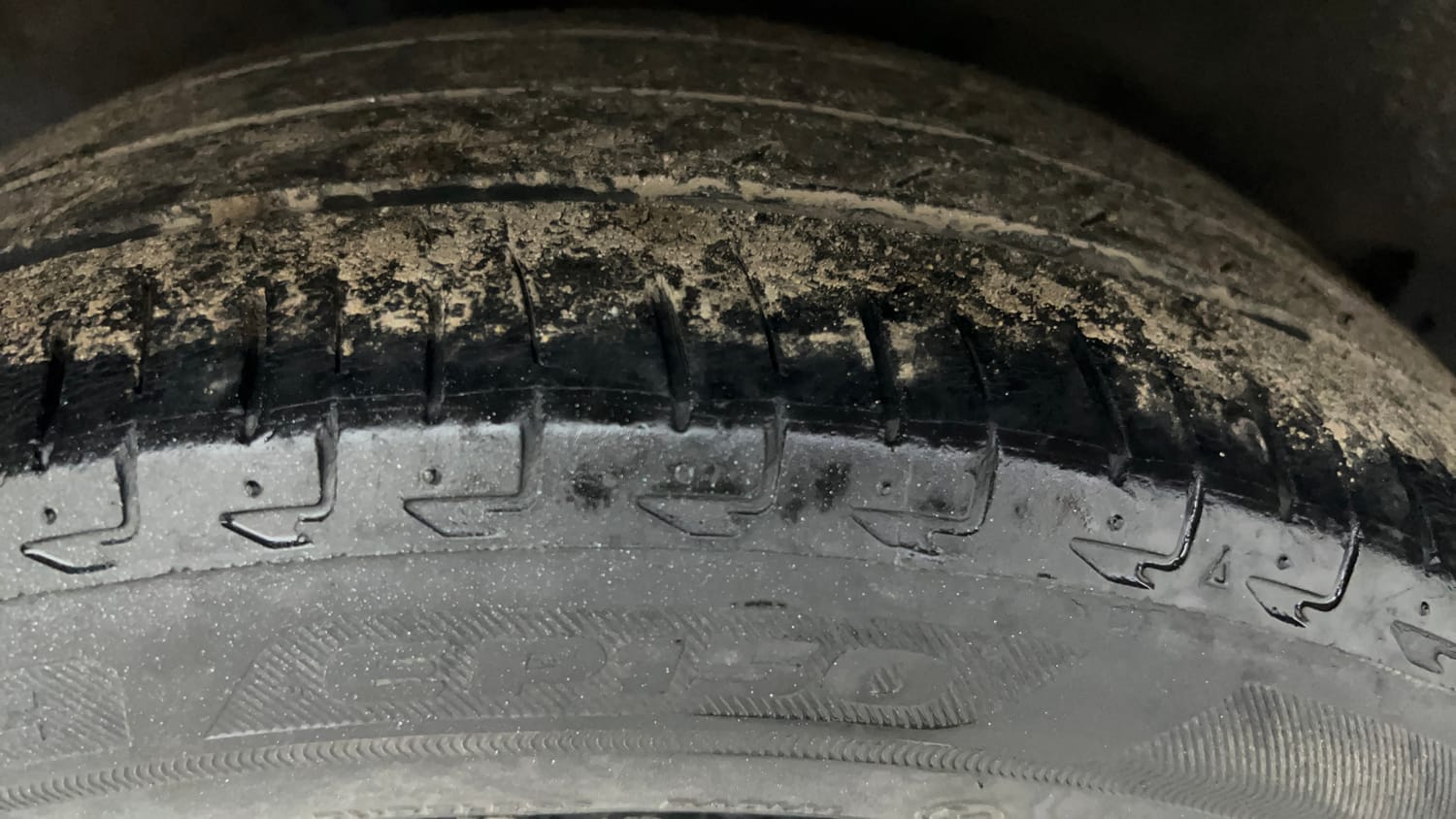 Used 2022 Honda City V Petrol Petrol Manual tyres RIGHT REAR TYRE TREAD VIEW