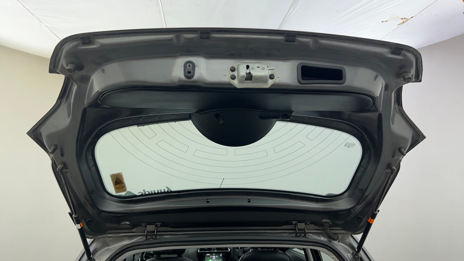 Used 2021 Tata Tiago XZ Plus Petrol Manual interior DICKY DOOR OPEN VIEW