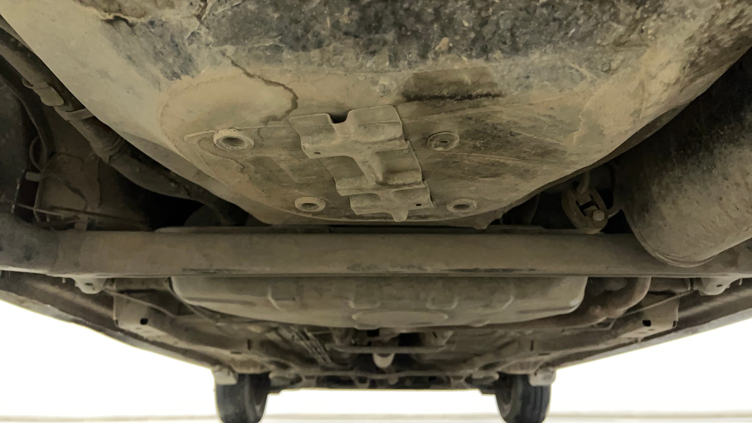 Used 2021 Tata Tiago XZ Plus Petrol Manual extra REAR UNDERBODY VIEW (TAKEN FROM REAR)