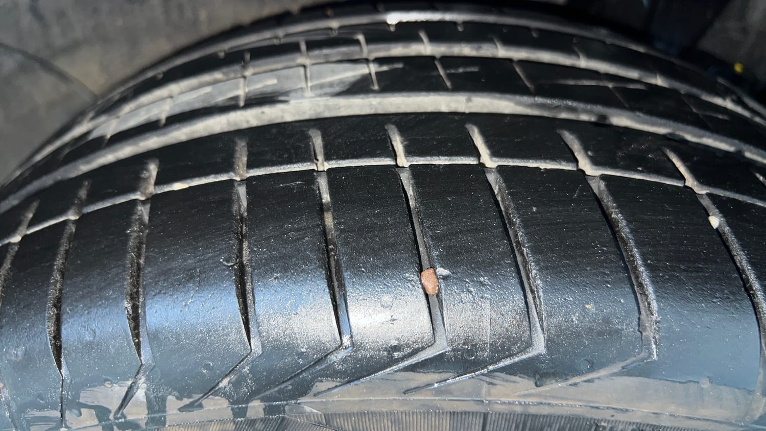 Used 2024 Hyundai i20 N Line N8 1.0 Turbo DCT Petrol Automatic tyres LEFT REAR TYRE TREAD VIEW