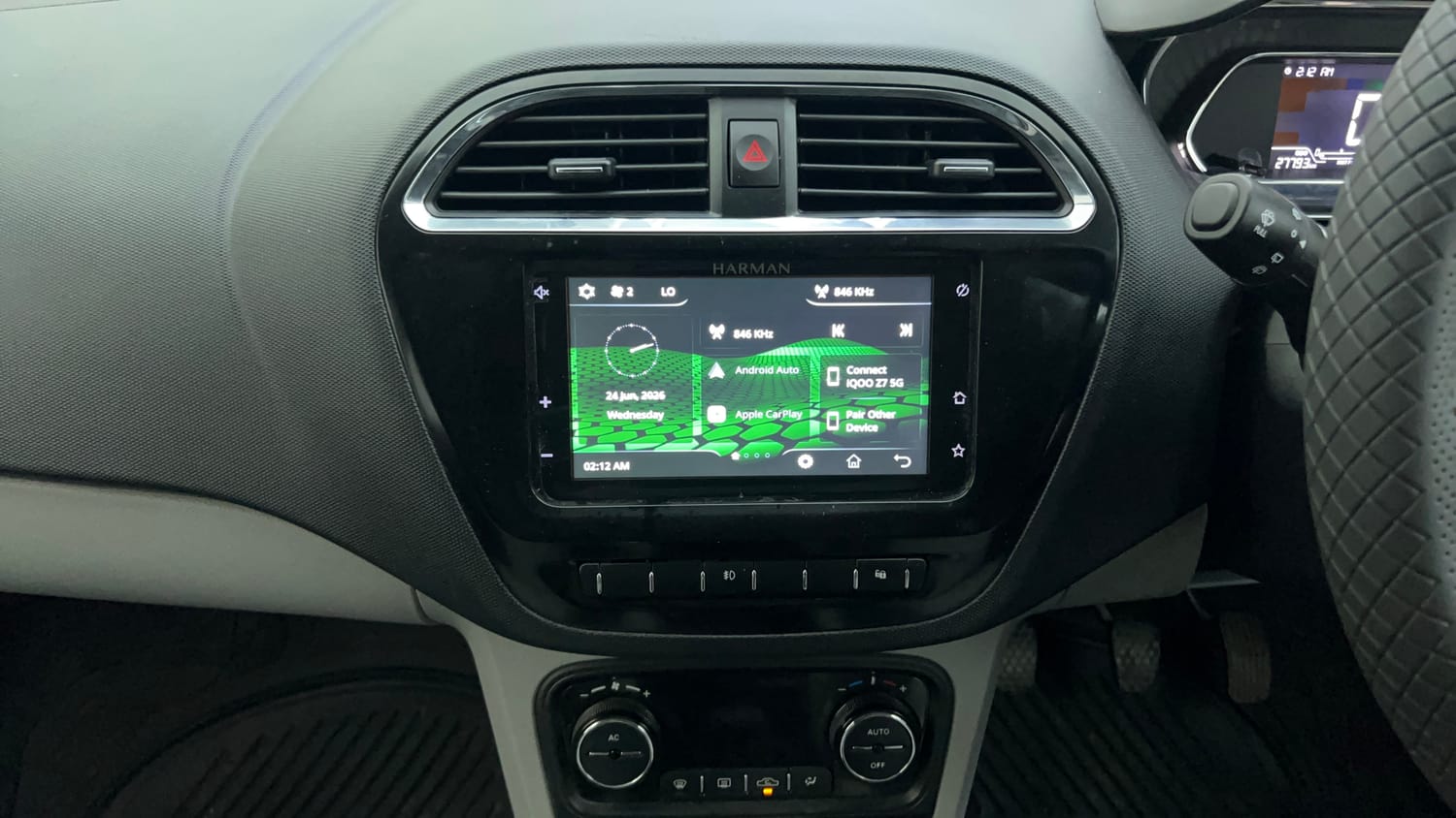 Used 2021 Tata Tiago XZ Plus Petrol Manual interior MUSIC SYSTEM & AC CONTROL VIEW