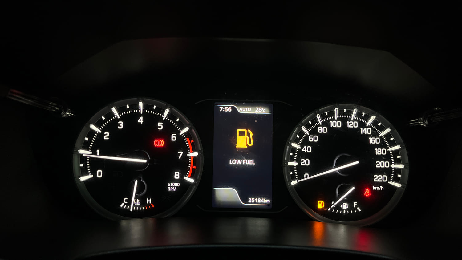 Used 2023 Toyota Urban Cruiser Hyryder V AWD NeoDrive Petrol Manual interior CLUSTERMETER VIEW