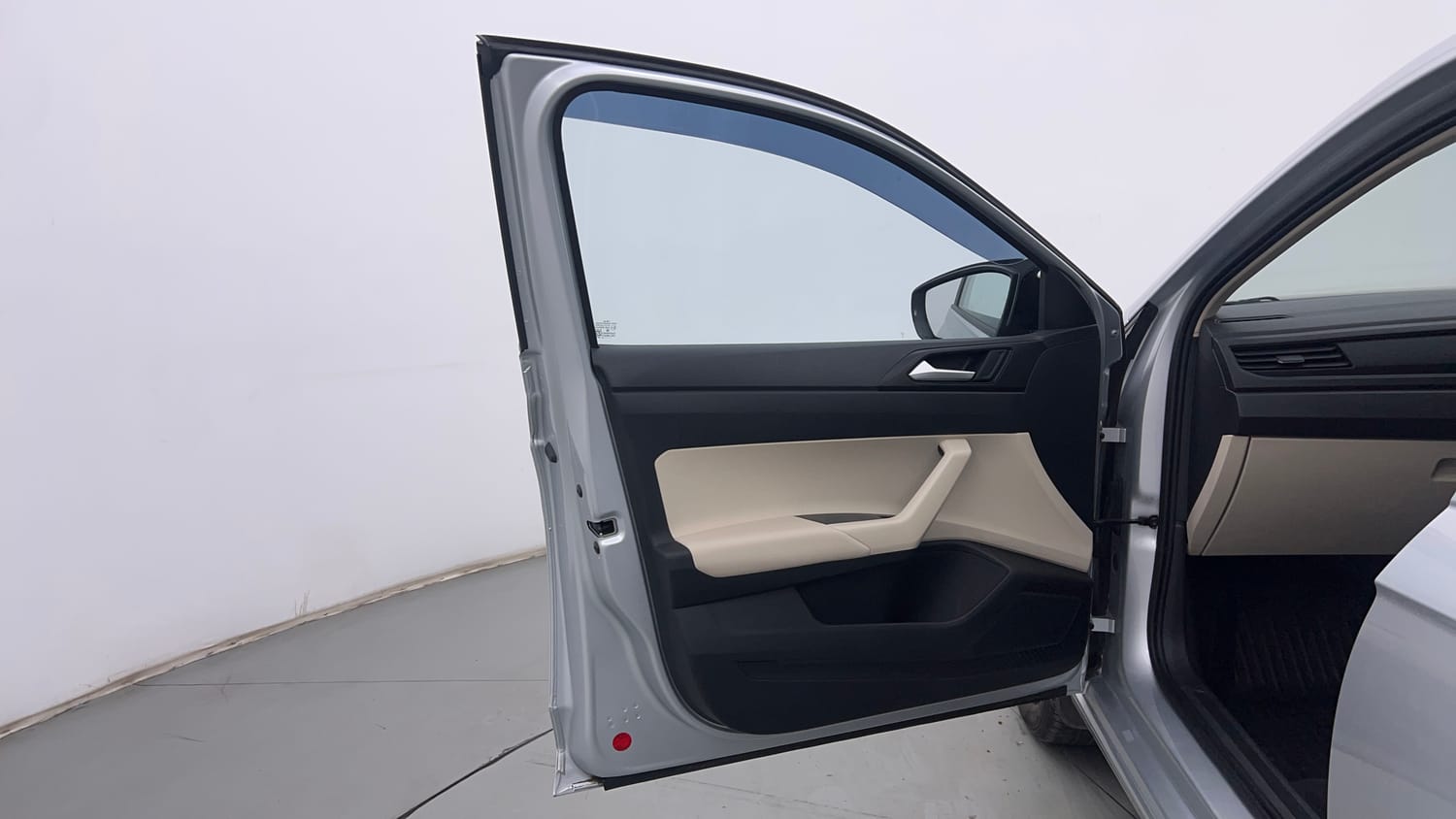 Used 2025 Volkswagen Virtus Comfortline 1.0 TSI MT Petrol Manual interior LEFT FRONT DOOR OPEN VIEW